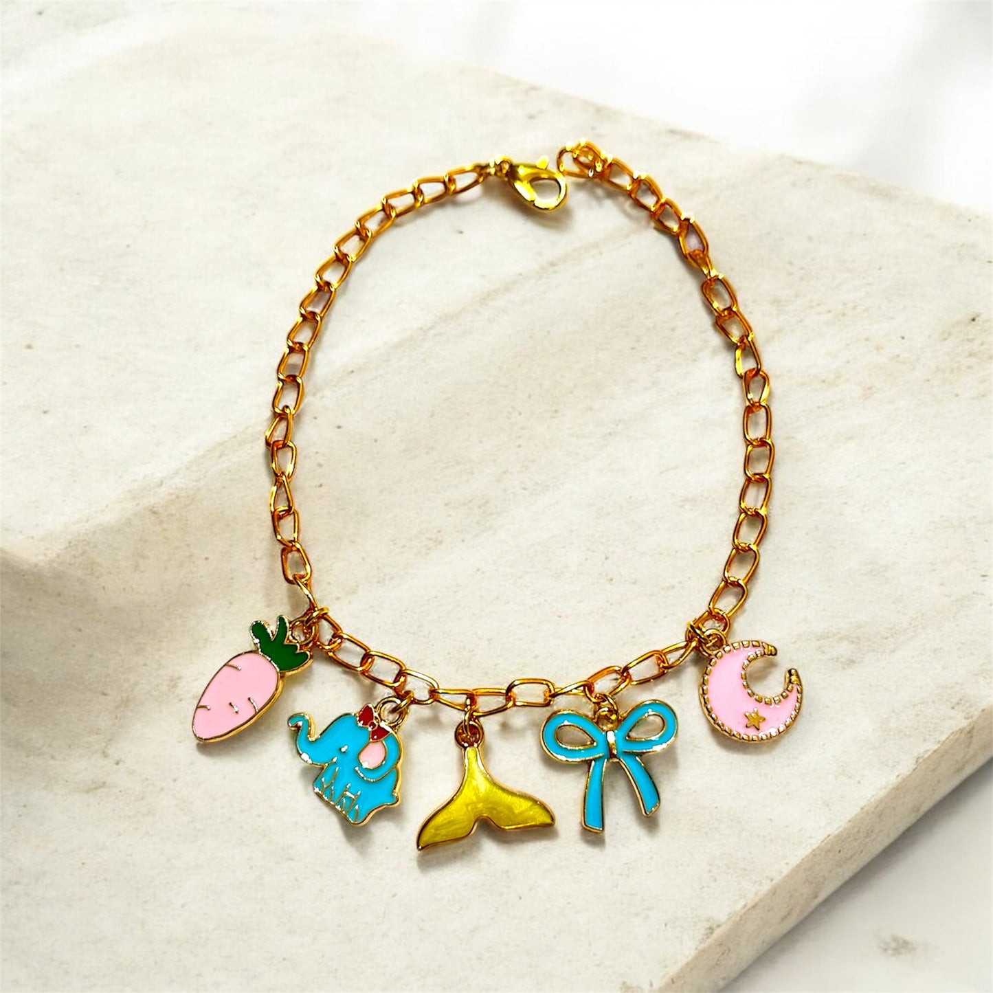 Ocean Whimsy Charm Bracelet