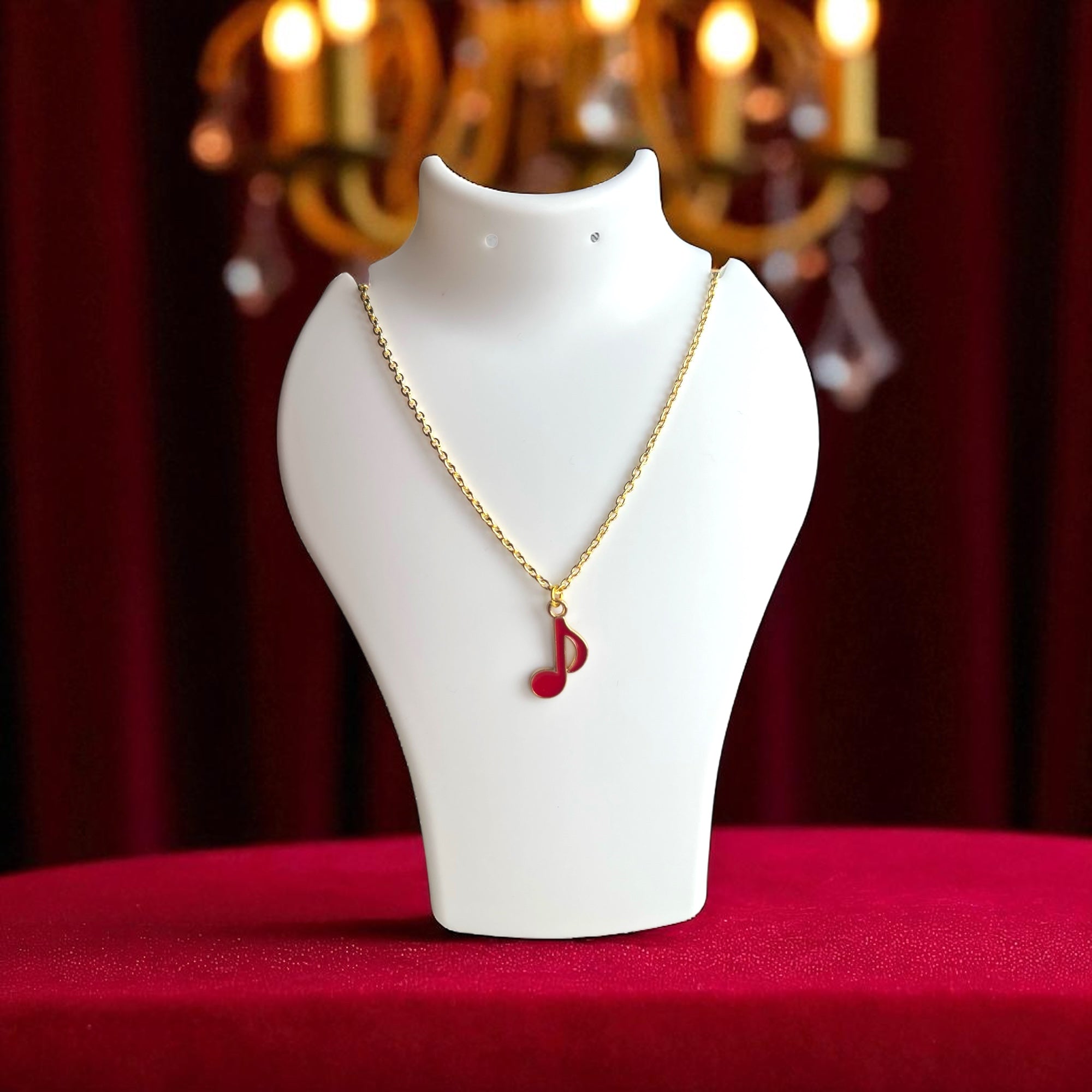 Music charm chain