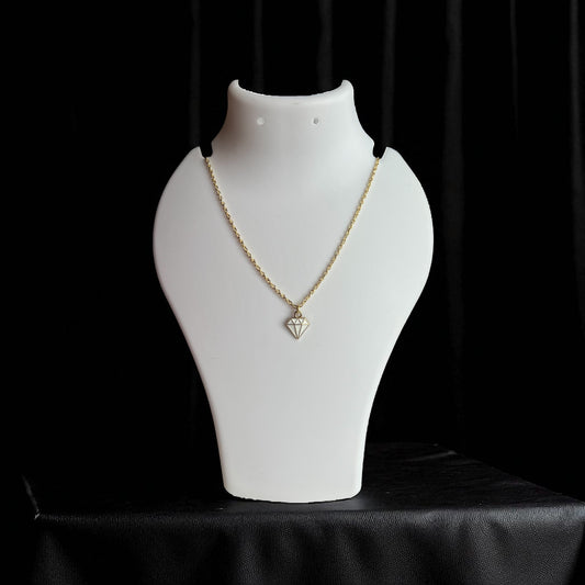 Diamond charm chain