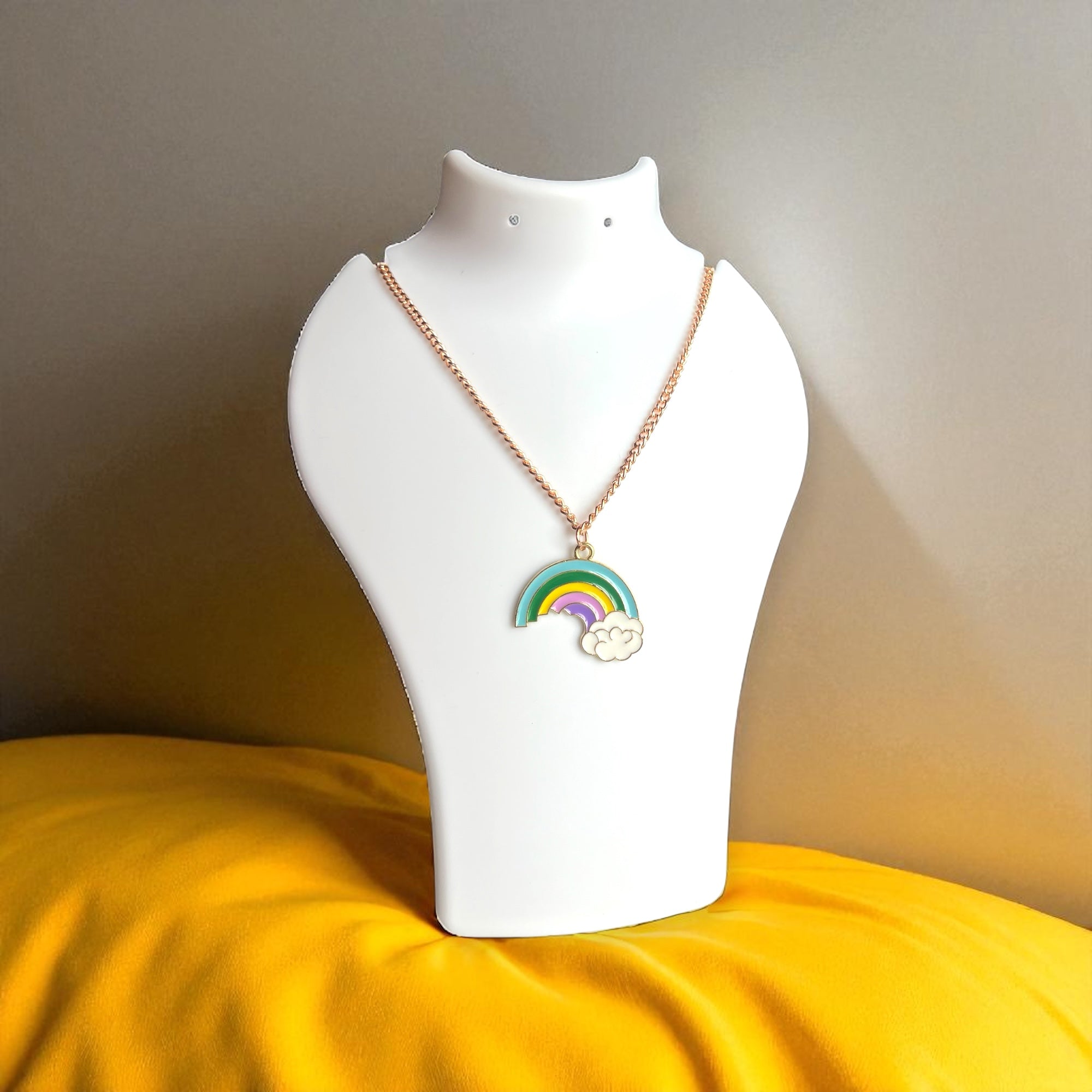 Rainbow charm chain