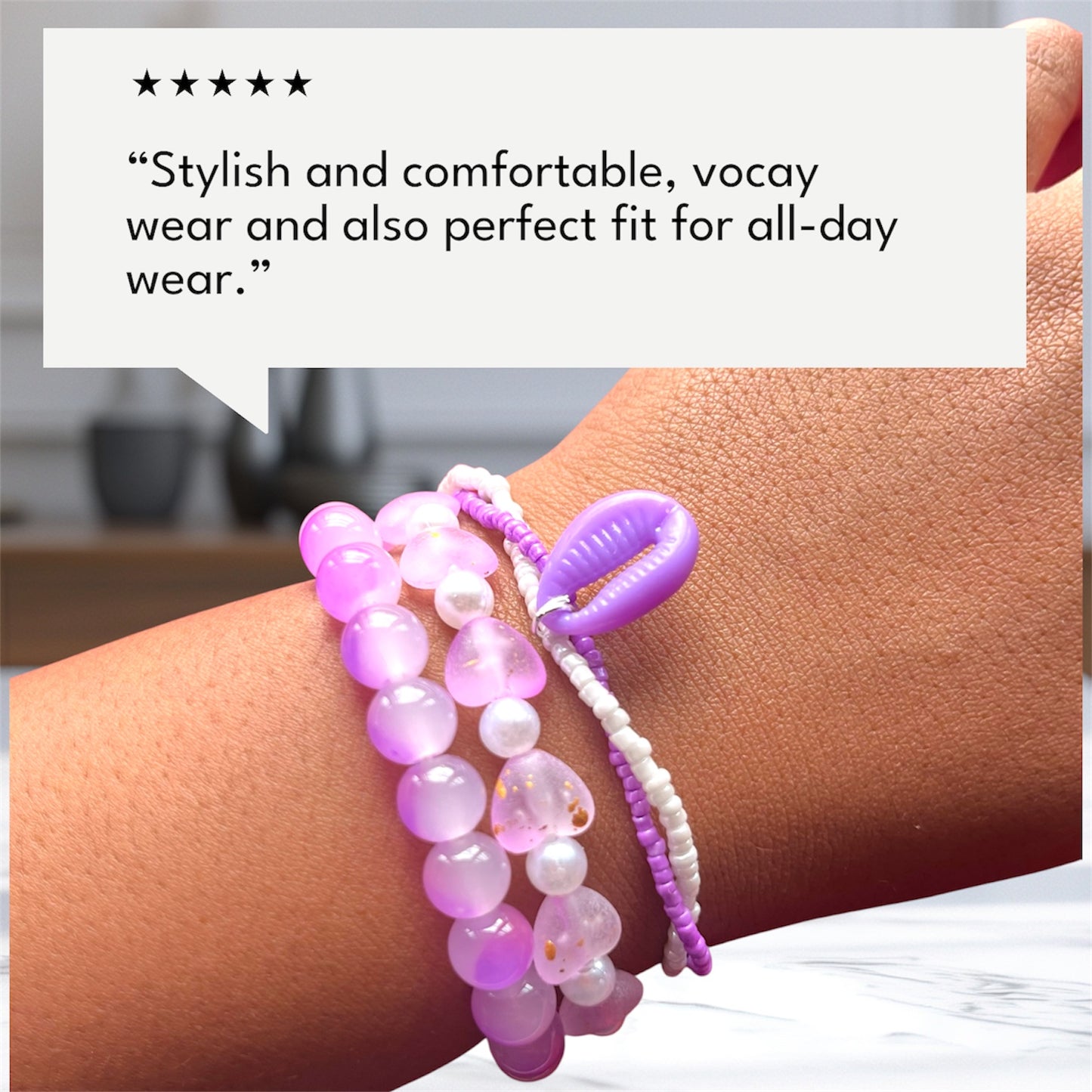 Beach Babe Bracelet Stack