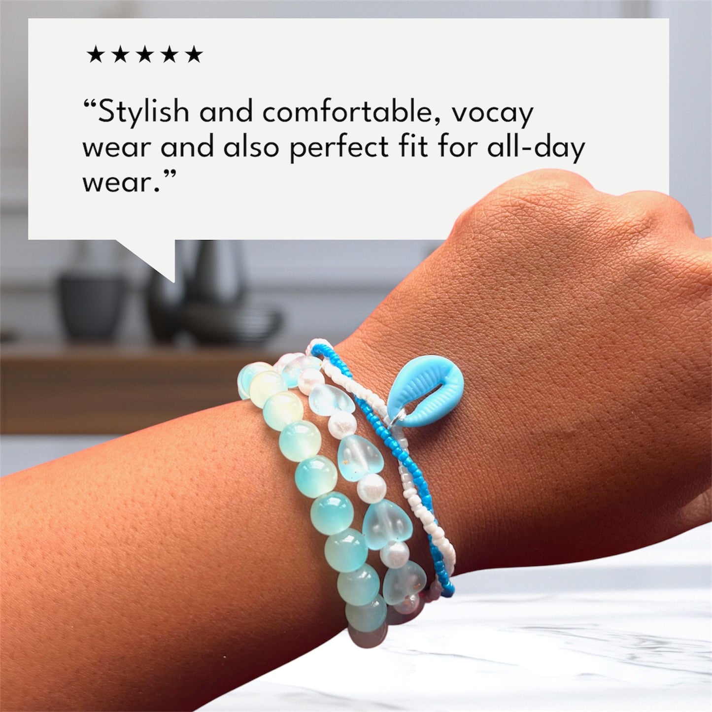 Beach Babe Bracelet Stack