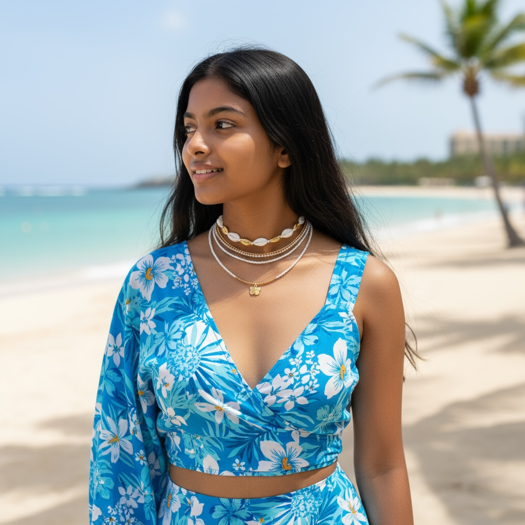 Golden Shore Necklace Stack