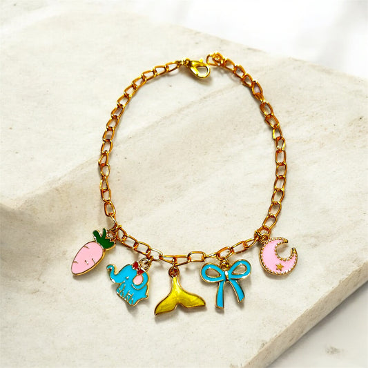 Ocean Whimsy Charm Bracelet