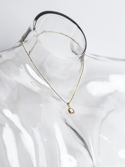 Luna Square Necklace