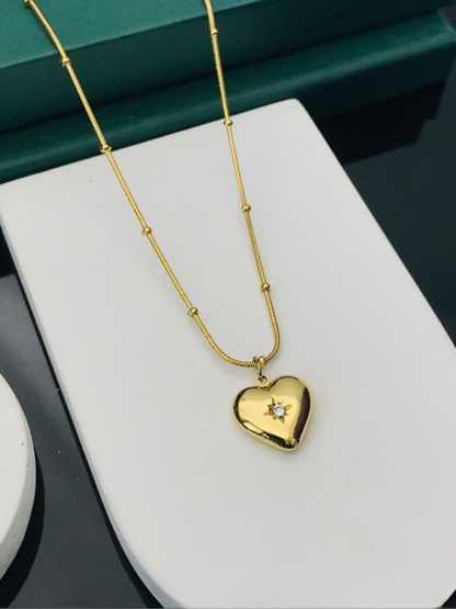 Heart Hallow Star Neckchain