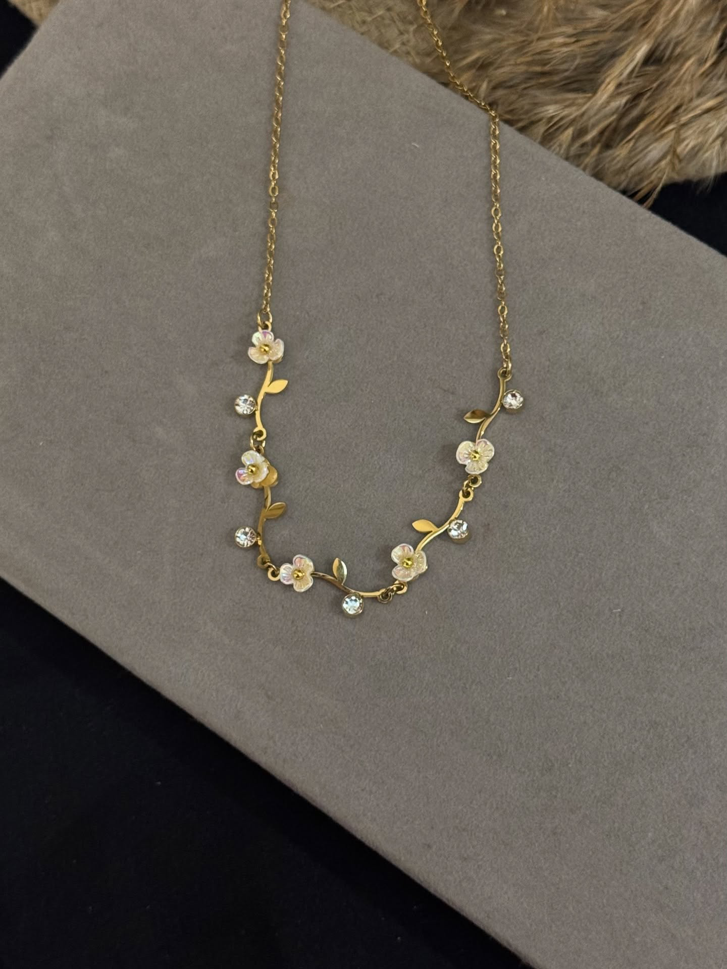 Celeste Floral Necklace