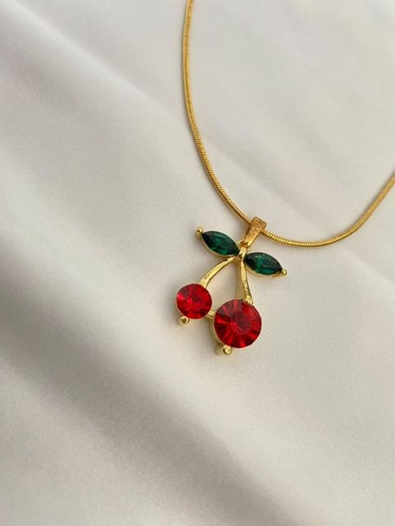 Bright Cherry Blossom Neckchain