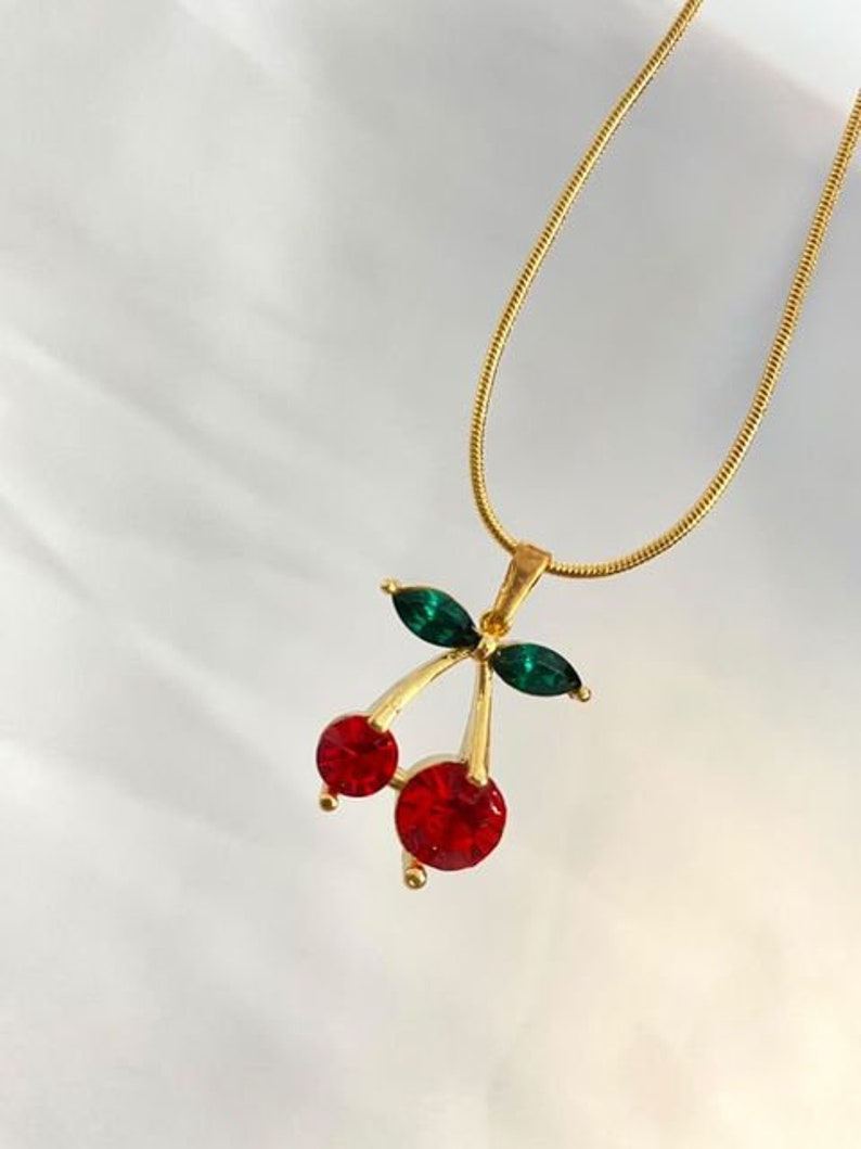 Bright Cherry Blossom Neckchain