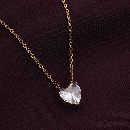 Crystal Heart Neckchain