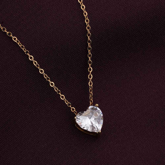 Crystal Heart Neckchain