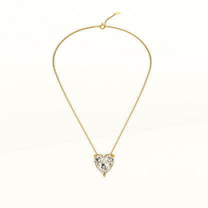 Crystal Heart Neckchain