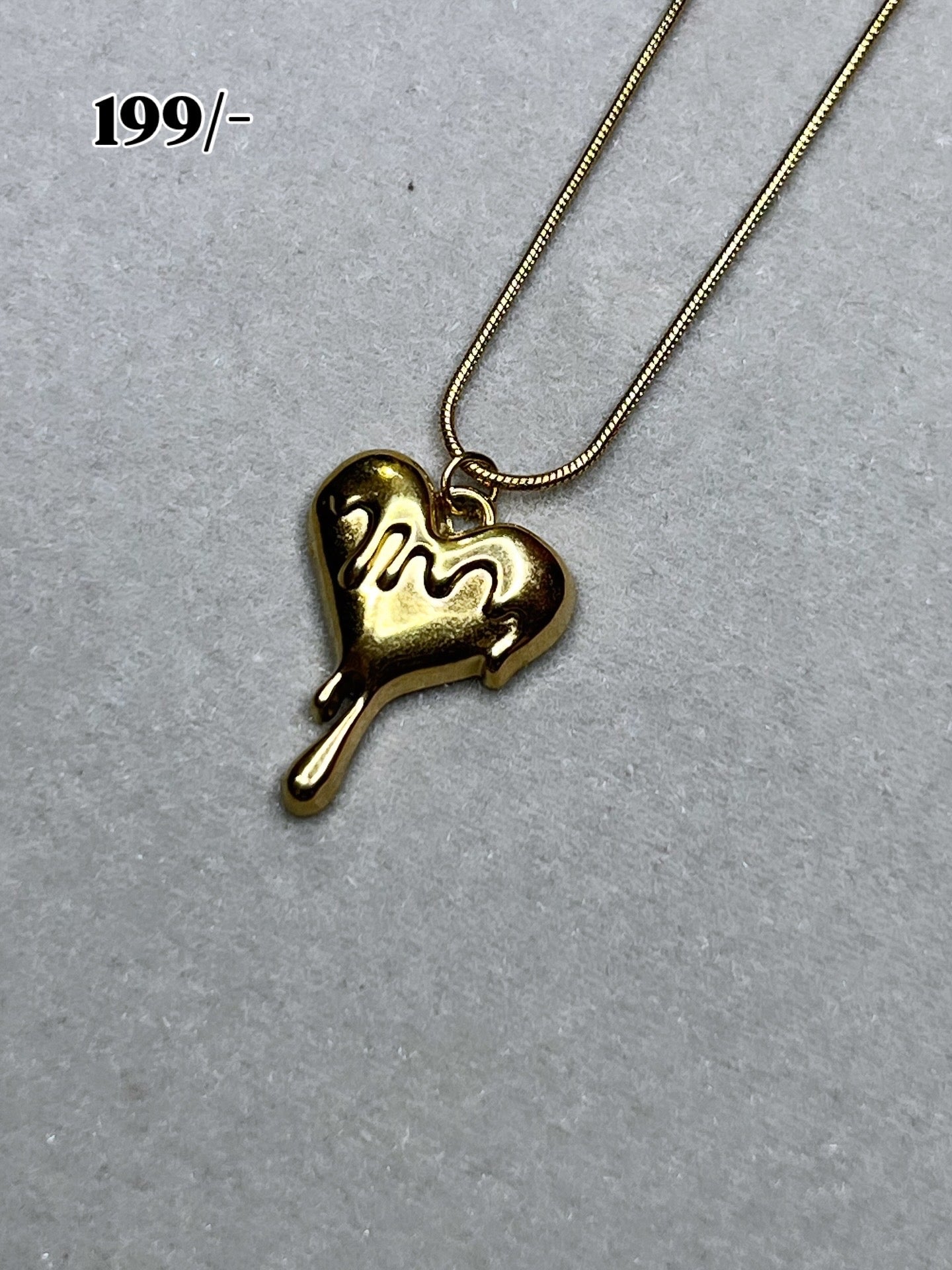 Melting heart Neckchain